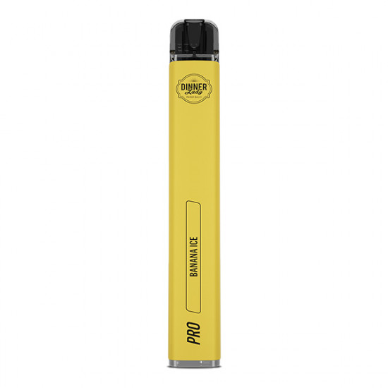 Dinner Lady Vape Pen Pro - Banana Ice - 600 Puff - 20mg - Einweg