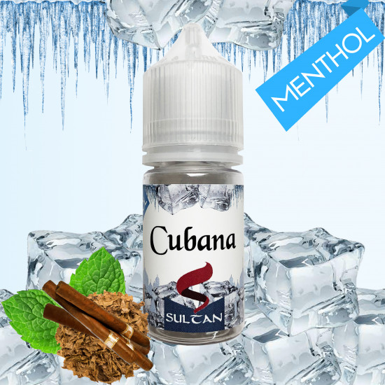 MENTOL CUBANA E-LIQUID - SULTAN - 10ML