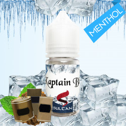 MENTOL KAPITAIN BLACK E-LIQUID - SULTAN - 10ML