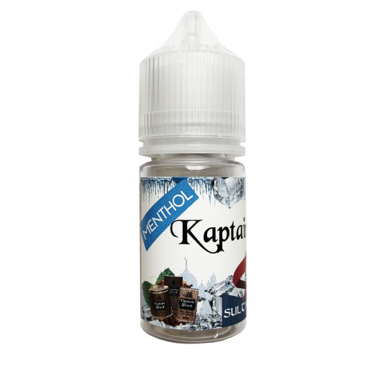 MENTOL KAPITAIN BLACK E-LIQUID - SULTAN - 10ML