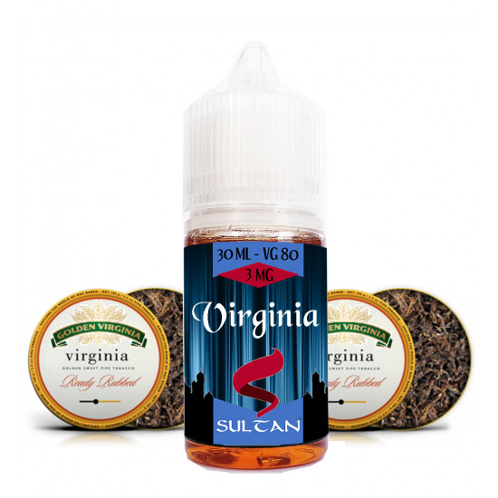 VIRGINIA TOBACCO E-LIQUID - SULTAN - 10ML