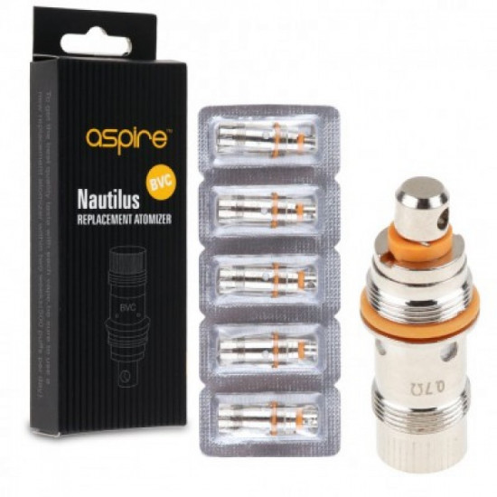 Aspire Nautilus 2 BVC Coil 0.7 - 1.8 ohm 5 li Paket