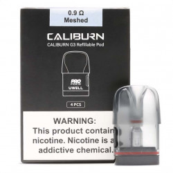 Uwell Caliburn G3 Pod Tank 0.9 Ohm - (4er Pack)