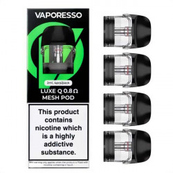 Vaporesso Luxe Q Mesh Pod Tank - 0,8 Ohm - (4 Stück)