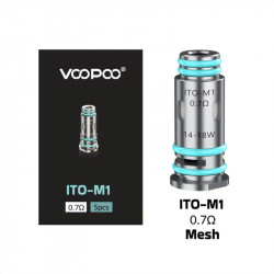 Voopoo ITO-M1 Coil Verdampferkopf - 0.7 Ohm - (5 Stück)