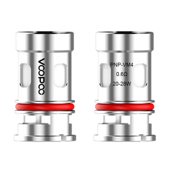 Voopoo PnP-VM4 Coil Verdampferkopf - 0.6 ohm - (5 Stück)