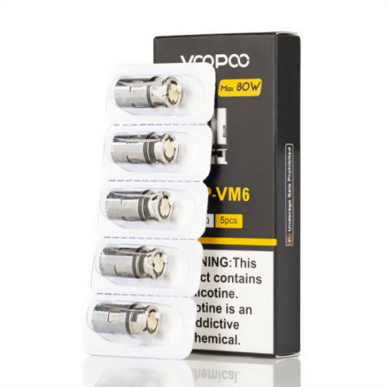 Voopoo PnP-VM6 Coil 0.15 Ohm - (5 Stück)