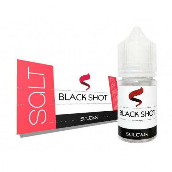 SULTAN BLACK SHOT SALT LİKİT 